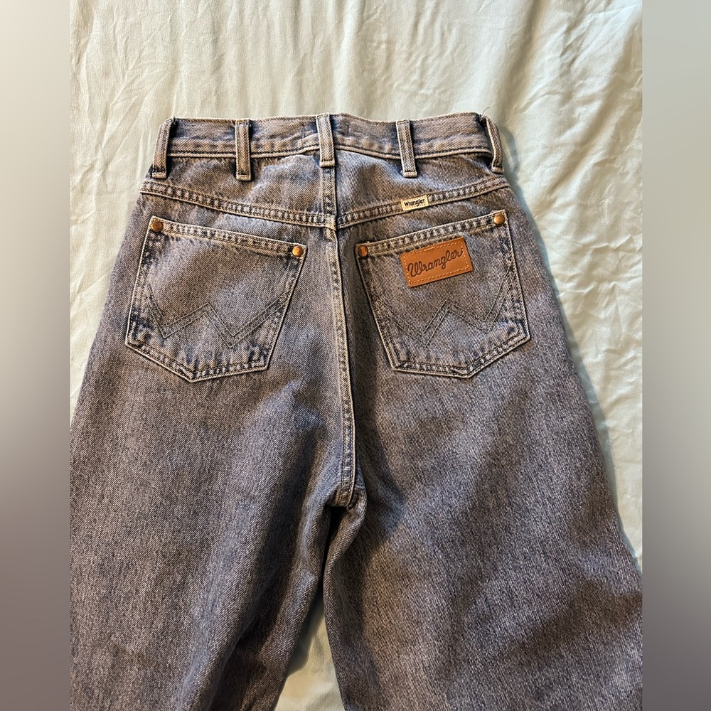 Wrangler worldwide high rise wide leg Jean